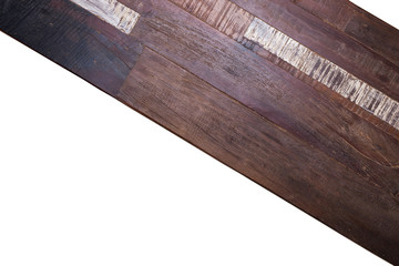 timber wood panel plank isolated on white background