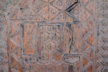 Old artistick wooden background