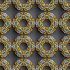 3D rendering of plastic background tile