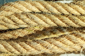 Close up a rope