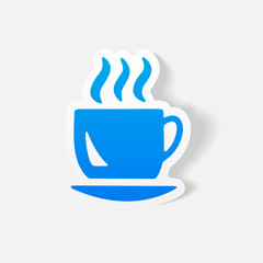 realistic design element: coffee