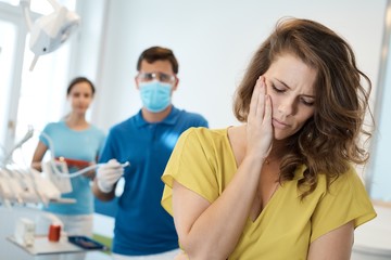 Obraz premium Toothache