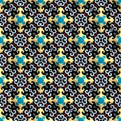 3D rendering of plastic background tile