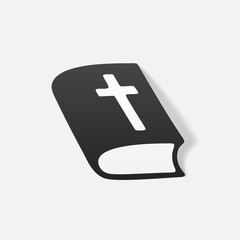 Fototapeta premium realistic design element: bible
