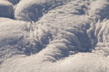 Fototapeta premium snow in the park