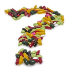 Pills, question, symbol