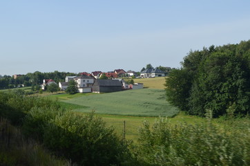 Wieś w Małopolsce/Village in Lesser Poland, Poland