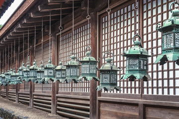 春日大社の吊燈篭
