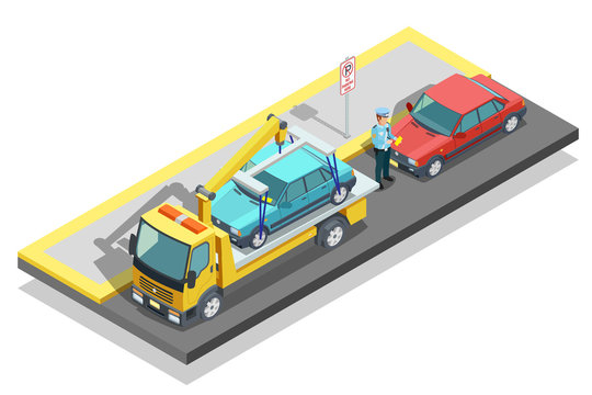 Isometric Parking Composition