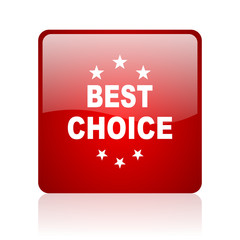 best choice blue bubble icon