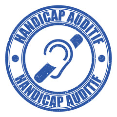 Logo handicap auditif.