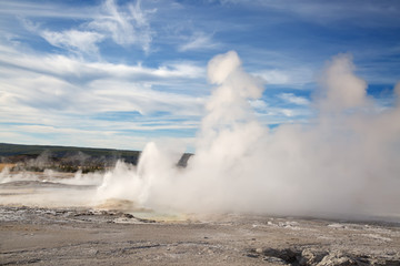 Lower geyser basin