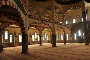 Obraz premium Moschee in Side, Türkei