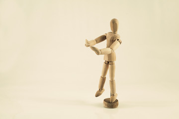 wooden figure