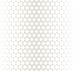 Abstract geometry subtle fashion halftone dots pattern