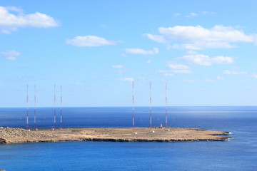 Zypern: Die Mittelwellensendeanlagen auf Kap Greco