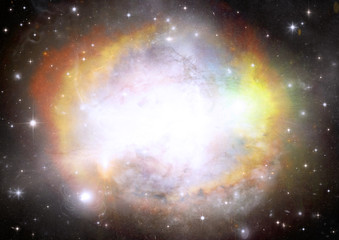 galaxy in a free space