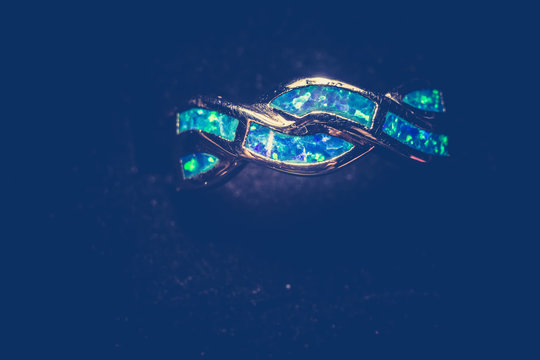Blue Opal Ring Filtered