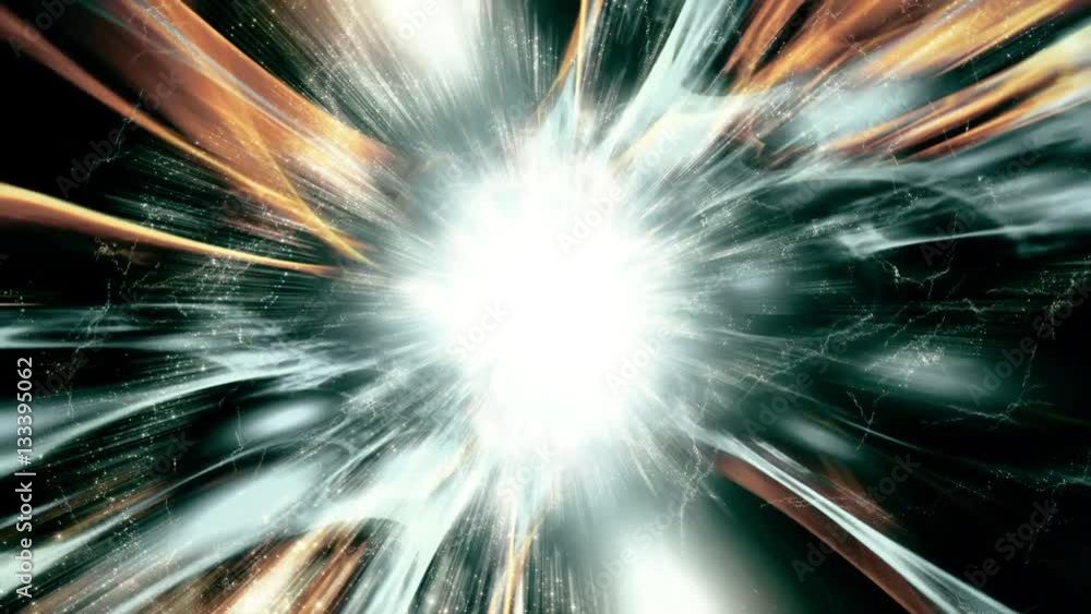 Canvas Prints Space 2209: Traveling through a wormhole in deep space (Loop).