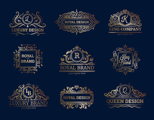 Luxury Labels Design Set