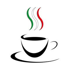 Kaffee Tasse italienisch