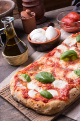 Rectangular romana's pizza