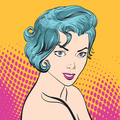 A pretty women looking questioningly