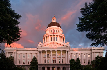 Naklejka premium The City of Sacramento California