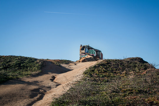 Devil's slide bunker close to San Francisco