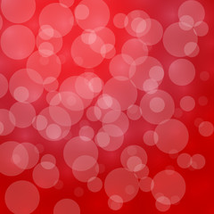 Red Defocused Light, Flickering Lights, Vector abstract with bok