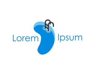 Visual identity for resorts and pools / pool business identity