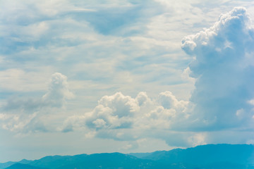 Obraz premium sky cloud on air and holiday