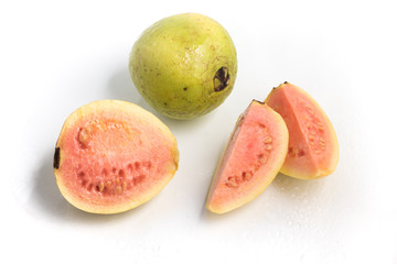 Wet Fresh Guava