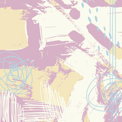 Obraz premium original modern abstract digital contemporary painting in trendy