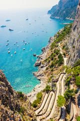 Paradise on island Capri