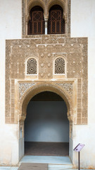 Door of Courtyard of the Myrtles Alhambra