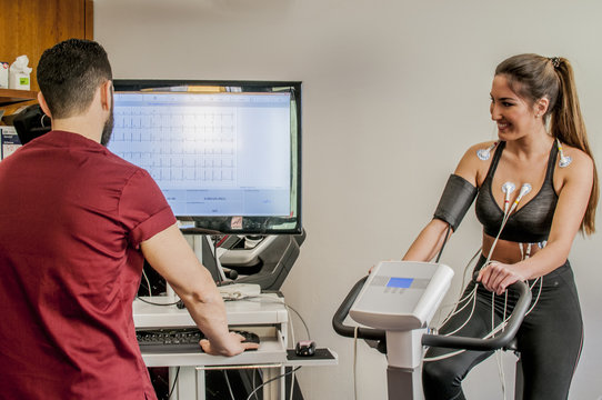 monitoraggio elettrocardiogramma sotto sforzo