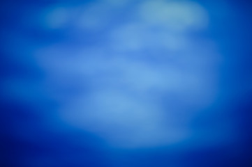 Light blue abstract blurry background bokeh