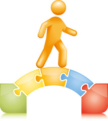 Bridging the gap jigsaw