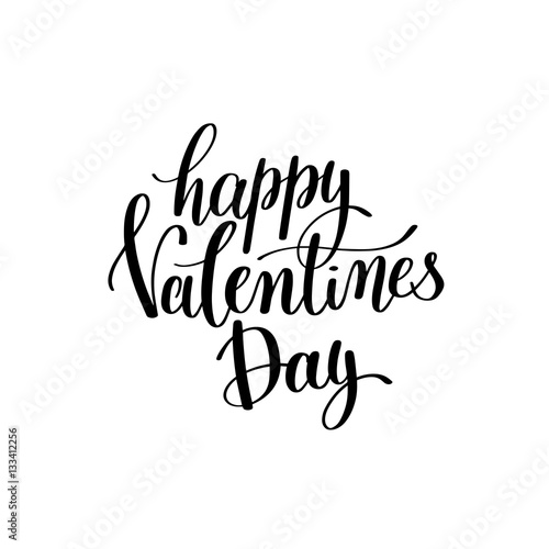Black and white valentine clip art "happy valentines day black and white hand written lettering abou