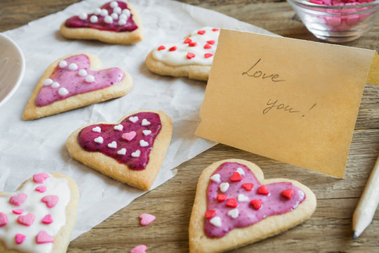 cookies for Valentine's day