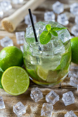 Klassischer Mojito Cocktail