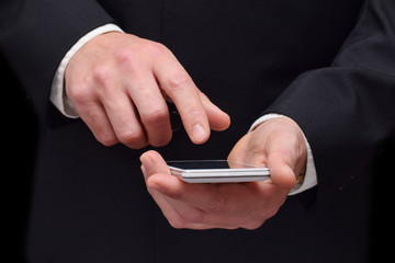 Smartphone in hands