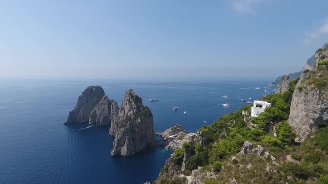 Amazing mountains and sea.