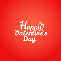 Happy valentines day wishes greeting card. Valentines vector lab