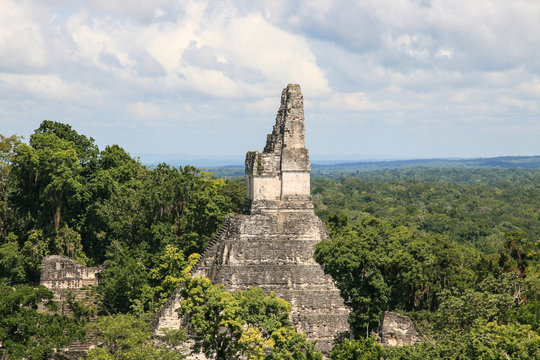 Mayan ruins of Tikal in Guatemala.