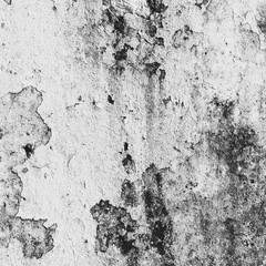 Old white grungy concrete wall texture