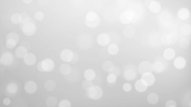 White Glittering Particles Background