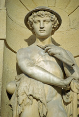 Statue de jeune berger romain