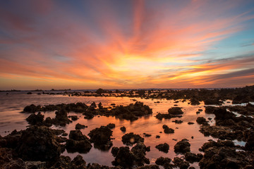 Fototapeta na wymiar Sunset Lanzarote